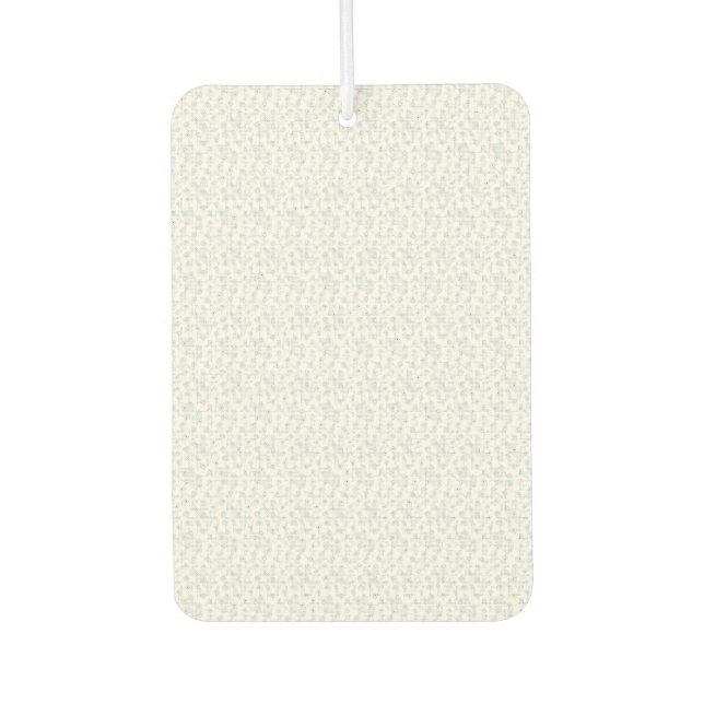 Désodorisant Pour Voiture Une surface entièrement blanche et sans fonctionna (Devant)