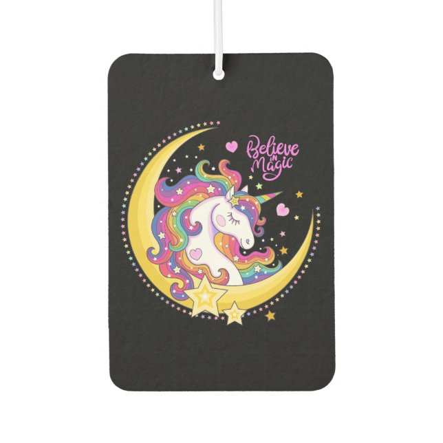 Désodorisant Pour Voiture Unicorn Magic Car Freshener (Devant)