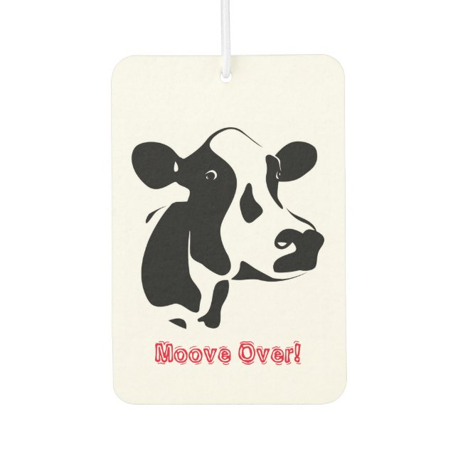 Désodorisant Pour Voiture Vache au-dessus du Freshenseur d'air (Devant)