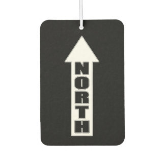 Désodorisant Pour Voiture Vers le nord - Conception simple des flèches
