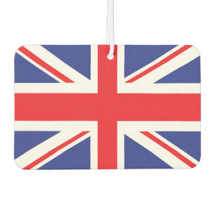 Désodorisant Pour Voiture Version illustrée du drapeau britannique