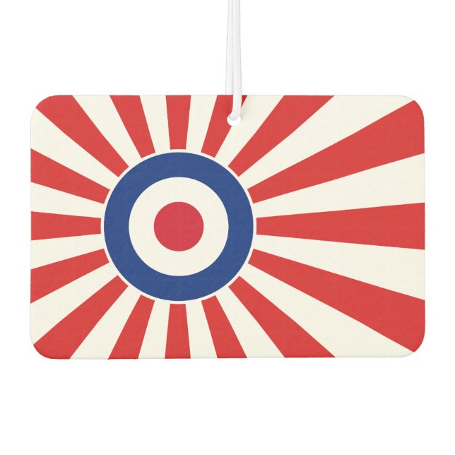 Désodorisant Pour Voiture Vibrant Roundel Mods (Devant)