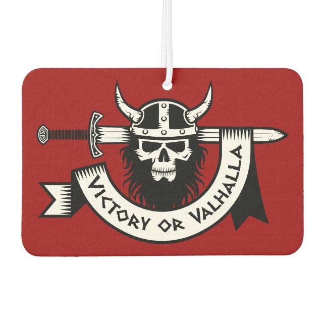 Désodorisant Pour Voiture Victoire ou Valhalla Viking (Devant)