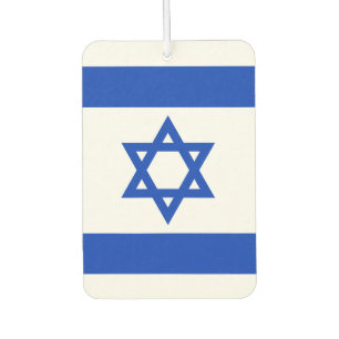 Désodorisant Pour Voiture Voiture de drapeau Israël