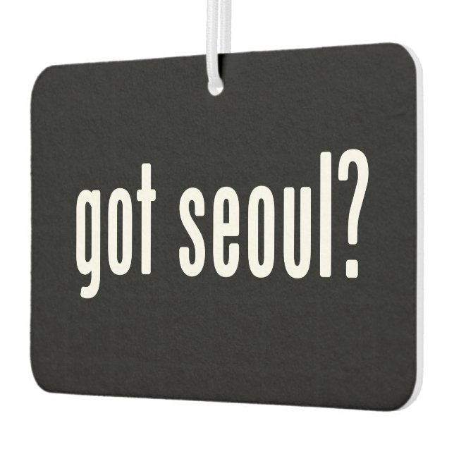 Désodorisant Pour Voiture vous avez seoul ? (Gauche)