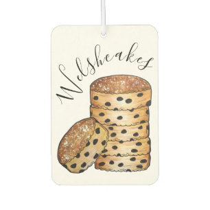 Désodorisant Pour Voiture Welshcakes Welshcakes Bakestones UK British Food