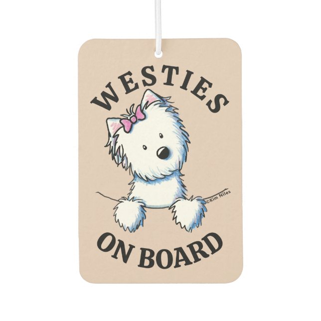 Désodorisant Pour Voiture Westers à bord (Devant)