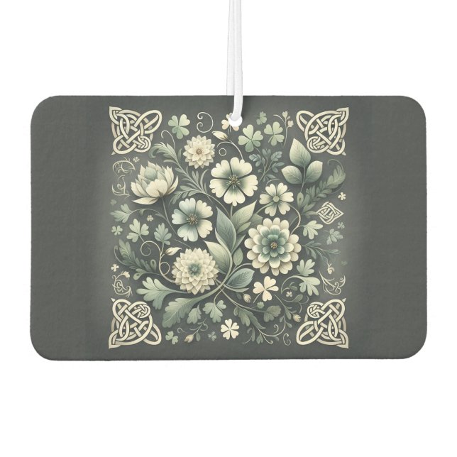 Désodorisant Pour Voiture Whispered Clover Knotwork Garden (Devant)