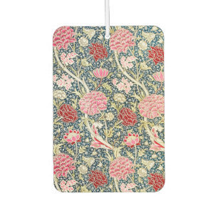 Désodorisant Pour Voiture William Morris Cray Fleur Vintage Design Floral