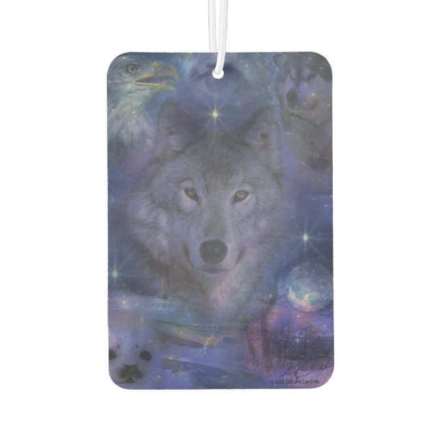 Désodorisant Pour Voiture Wolf - Leader du Pack (Dos)