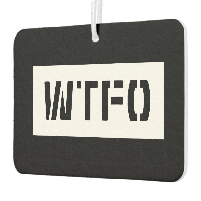 DÉSODORISANT POUR VOITURE WTFO (Gauche)