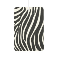 Zebra Stripes Car Air Freshener