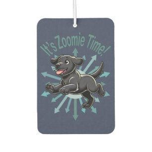 Désodorisant Pour Voiture Zoomie Time Black Lab