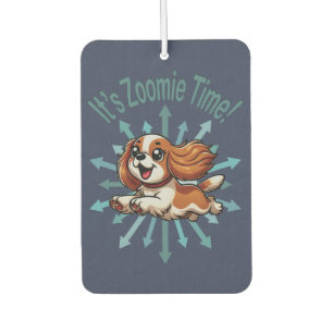 Désodorisant Pour Voiture Zoomie Time Cavalier Spaniel