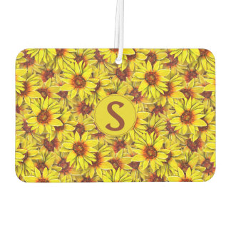 Désodorisant tournesol pour voiture