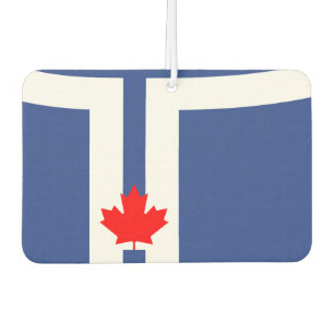 Désodorisants de voiture avec drapeau de Toronto,
