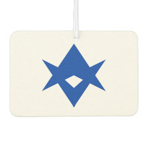Désodorisants de voiture avec le drapeau de Toyota