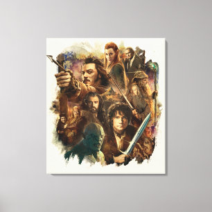 DESOLATION OF SMAUG™ Characters Leinwanddruck