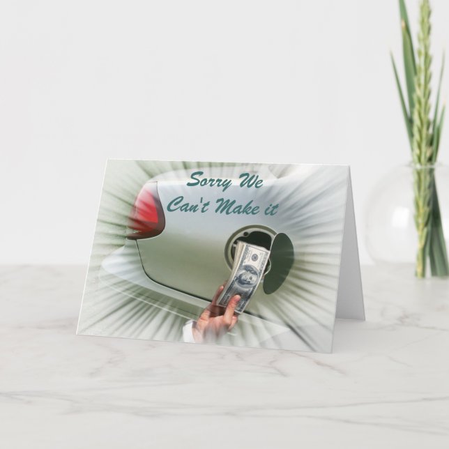 Désolé Nous ne pouvons pas créer la carte (Devant)