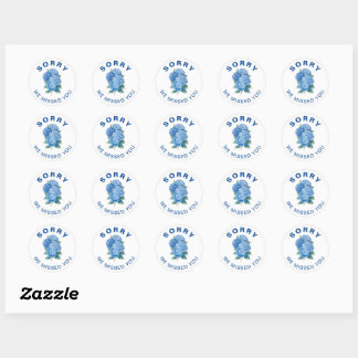 Désolé Nous Vous Avons Manqué Stickers Enveloppe J