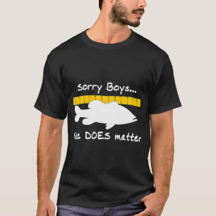 Désolés les garçons... La taille compte - T-shirt