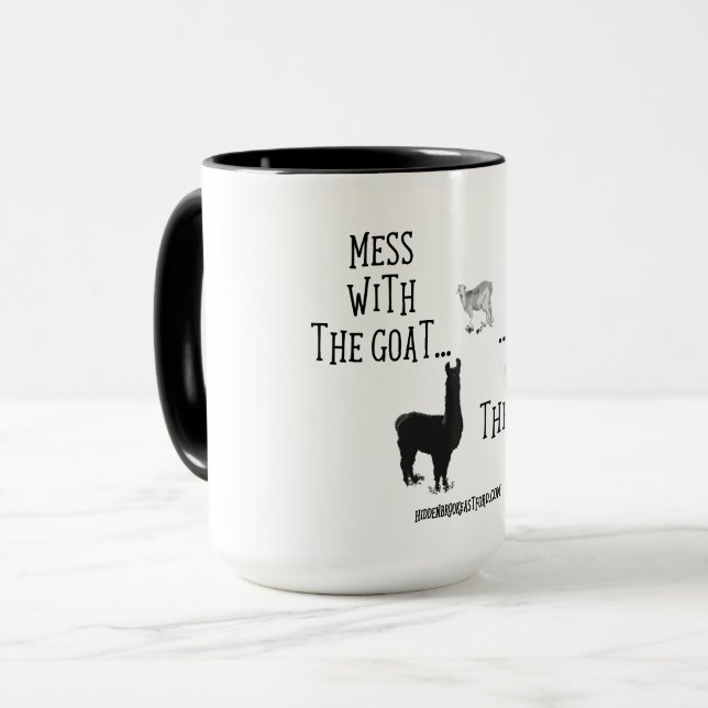 Désordre avec la tasse de classique de chèvre (Devant gauche)