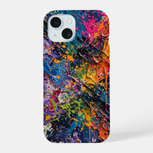 Désordre de giclures de couleur Art abstrait