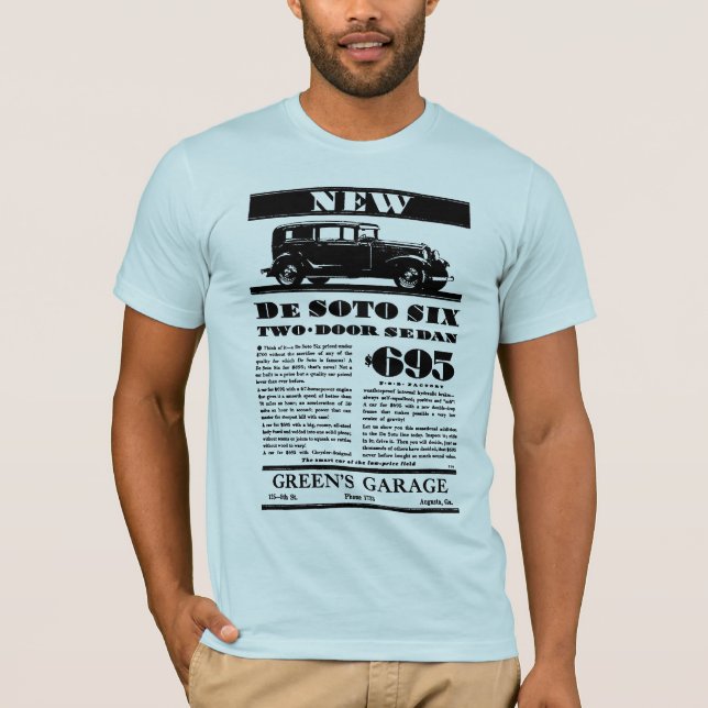 DeSoto Autoillustration 1931 T-Shirt (Vorderseite)