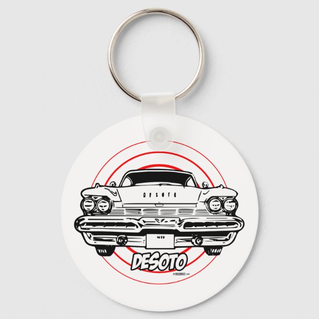 DeSoto der 50er Jahre Schlüsselanhänger (Vorderseite)