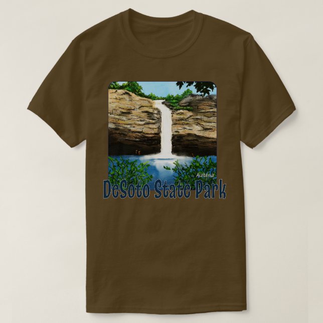 DeSoto Staat Park Alabama T-Shirt (Design vorne)