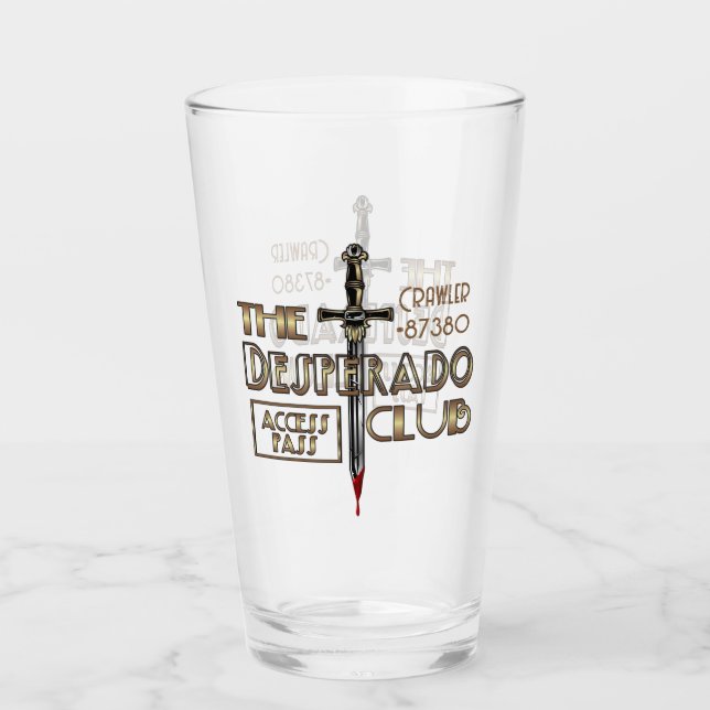 Desperado Club Glas (Vorderseite)