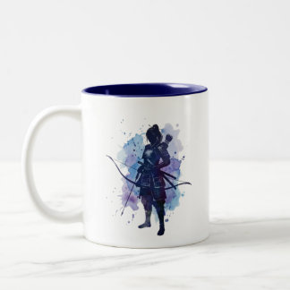 - Despierta tu espíritu con cada sorbo Zweifarbige Tasse