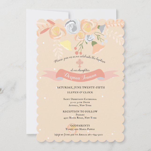 Despina Einladung Zwei (Vorderseite)