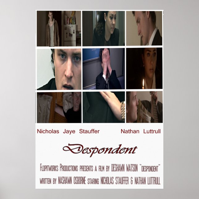 Despondent Poster (Vorne)