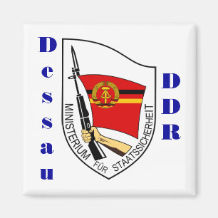 Dessau, Allemagne Stasi Magnet DDR.