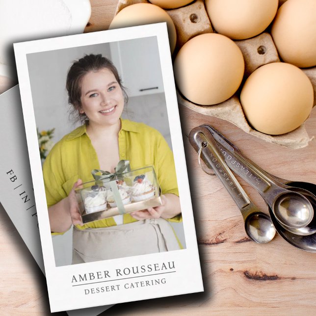 Dessert Caterer Baker Visitenkarte (Von Creator hochgeladen)