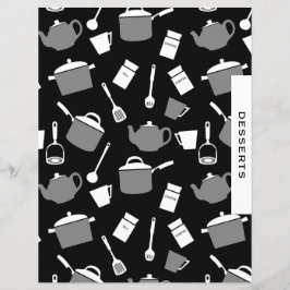 Dessertrezeptorteil | Schwarze und weiße Küche