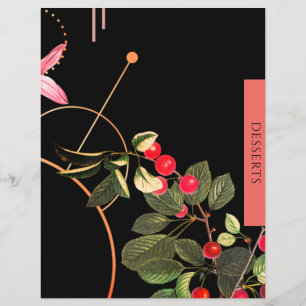 Desserts   Beilage des Rezept   Schwarze Rotkrebse