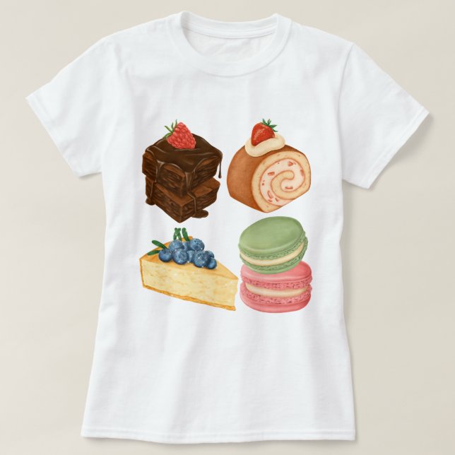 Desserts T-Shirt (Design vorne)