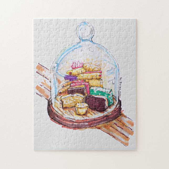 Desserts unter dem Glasdach (Vertikal)