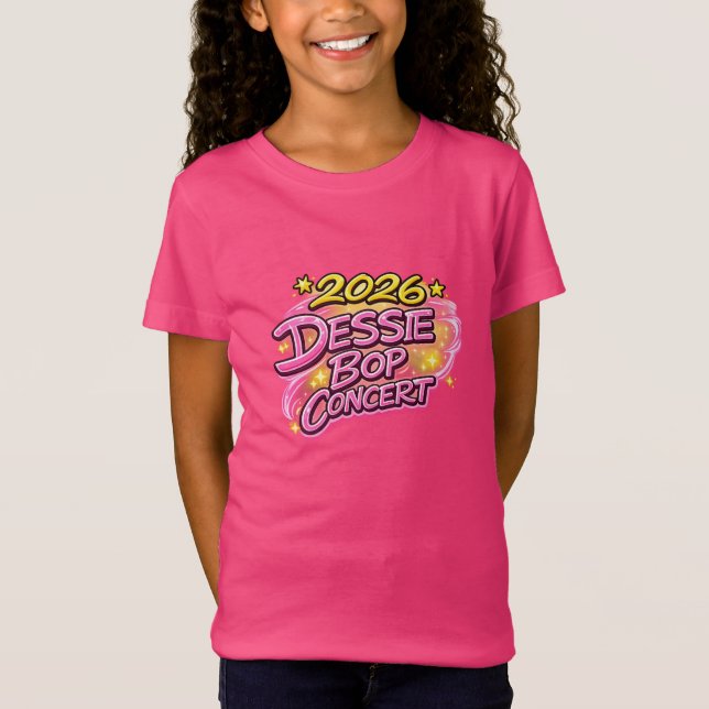 Dessie Bop Konzert T-Shirt  (Vorderseite)