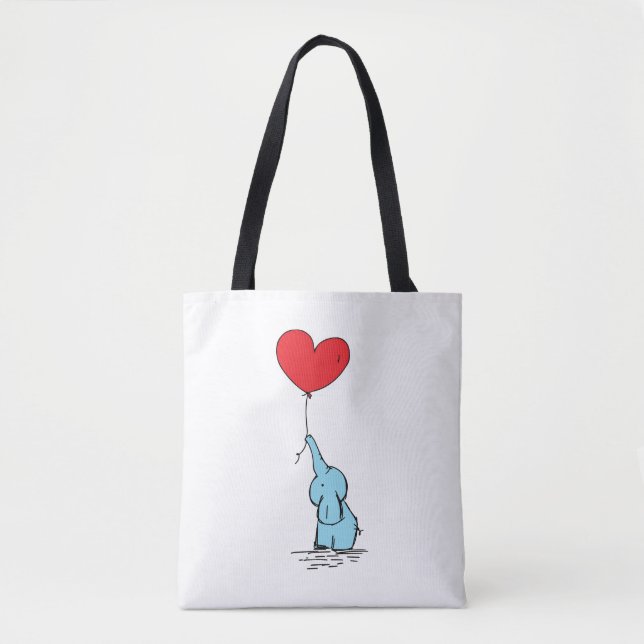 dessin animé animal de mignon sacs fourre-tout d'é (Devant)
