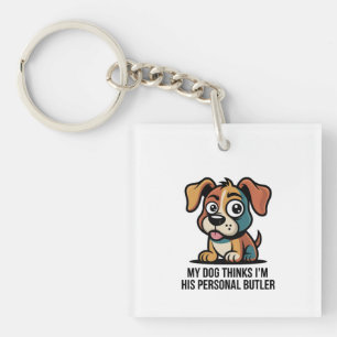 Dessin animé citation drôle de chien majordome