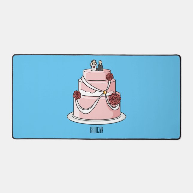 dessin animé de gâteau mariage (Recto)