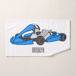 dessin animé de Kart racing