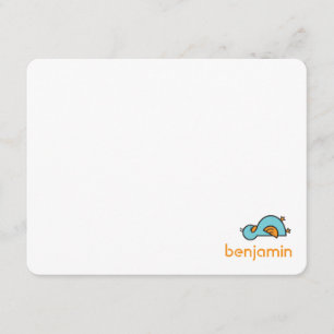 Dessin : Carte de remerciements pour bébé de lly D