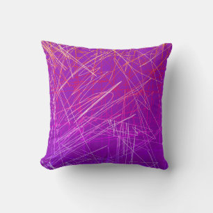 Dessin d'art Abstrait amusant Coussin d'oreiller