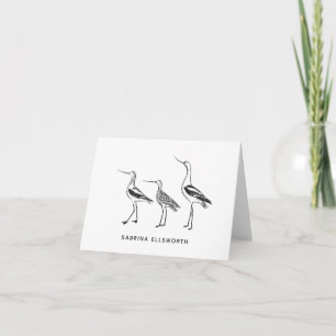 Dessin d'art d'oiseaux en noir et blanc Personnali