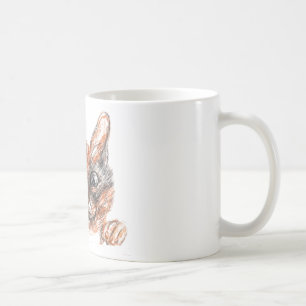 Dessin de chat classique Mug