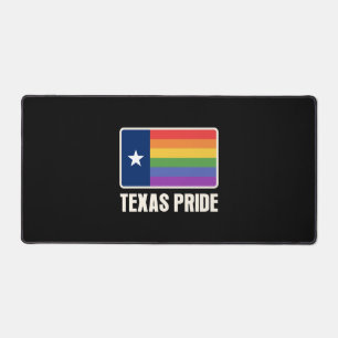 Dessin de drapeau du Texas arc-en-ciel pour fiers